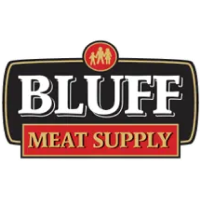 BLUFF MEAT SUPPLY logo